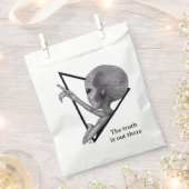 Graue Alien, die Wahrheit ist da draußen Geschenktütchen (Ausgeschnitten)