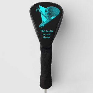Graue Alien, die Wahrheit ist da draußen Golf Headcover