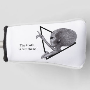 Graue Alien, die Wahrheit ist da draußen Golf Headcover