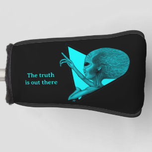 Graue Alien, die Wahrheit ist da draußen Golf Headcover