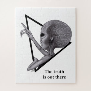 Graue Alien, die Wahrheit ist da draußen Puzzle