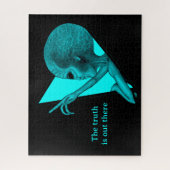 Graue Alien, die Wahrheit ist da draußen Puzzle (Vertikal)