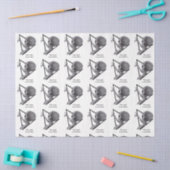 Graue Alien, die Wahrheit ist da draußen Seidenpapier (Basteln)