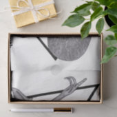 Graue Alien, die Wahrheit ist da draußen Seidenpapier (Geschenk)