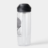 Graue Alien, die Wahrheit ist da draußen Trinkflasche (Rückseite)