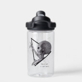 Graue Alien, die Wahrheit ist da draußen Trinkflasche (Rückseite)