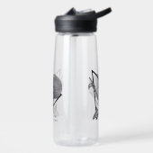 Graue Alien, die Wahrheit ist da draußen Trinkflasche (Links)