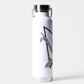 Graue Alien, die Wahrheit ist da draußen Trinkflasche (Vorne)