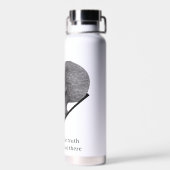 Graue Alien, die Wahrheit ist da draußen Trinkflasche (Rückseite)