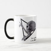 Graue Alien, die Wahrheit ist da draußen Verwandlungstasse (Links)