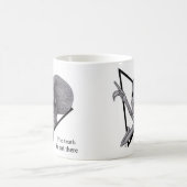 Graue Alien, die Wahrheit ist da draußen Verwandlungstasse (Mittel)