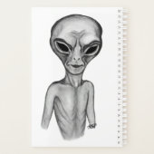 Graue Alien, ich wollte Planner zu glauben Planer (Rückseite)