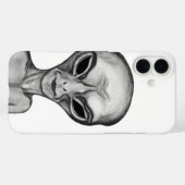 Graue Alien, ich wollte zu glauben Case-Mate iPhone Hülle (Rückseite (Horizontal))