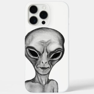 Graue Alien, ich wollte zu glauben iPhone 16 Pro Max Hülle