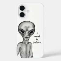 Graue Alien, ich wollte zu glauben