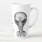 Graue Alien, ich wollte zu glauben Milchtasse (Rechts)