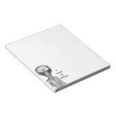 Graue Alien, ich wollte zu glauben Notizblock (angewinkelt)