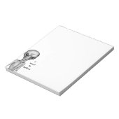 Graue Alien, ich wollte zu glauben Notizblock (Rotiert)