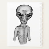 Graue Alien, ich wollte zu glauben Planer (Rückseite)