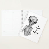 Graue Alien, ich wollte zu glauben Planer (Anzeige)