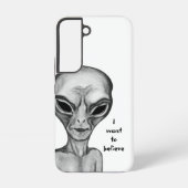 Graue Alien, ich wollte zu glauben Samsung Galaxy Hülle (Rückseite)