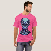 Graue Alien T-Shirt (Vorne ganz)
