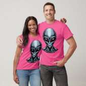 Graue Alien T-Shirt (Unisex)