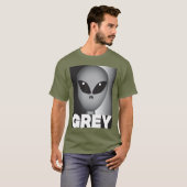 Graue Alien T-Shirt (Vorne ganz)