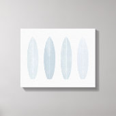 Graue Aquarelltafeln Canvas Print Leinwanddruck (Vorderseite)