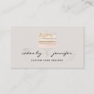 Graue Artisan-Hochzeitstorte Event-Catering Visitenkarte
