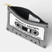 Graue Audiokassette Zubehörtasche (Offen)