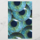 graue Augapfel Briefpapier (Vorderseite)