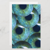 graue Augapfel Briefpapier (Vorne/Hinten)