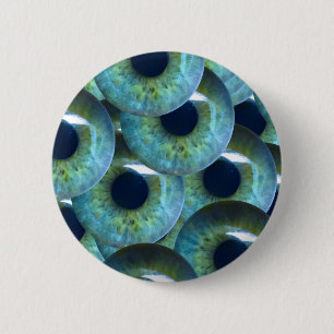 graue Augapfel Button