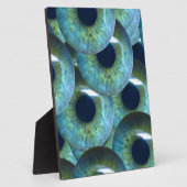 graue Augapfel Fotoplatte (Seite)