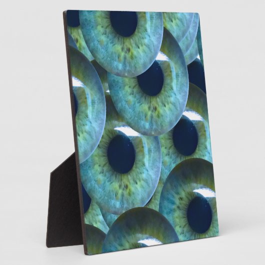 graue Augapfel Fotoplatte (Seite)