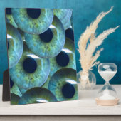 graue Augapfel Fotoplatte (Seite)