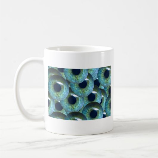 graue Augapfel Kaffeetasse (Links)