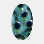 graue Augapfel Keramik Ornament (Rechts)
