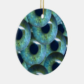 graue Augapfel Keramikornament (Rechts)