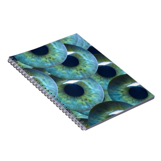 graue Augapfel Notizblock (Rechte Seite)