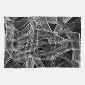 Graue, bandförmige Kurven, hervorgehobene Linien i Geschirrtuch (Horizontal)