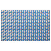 Graue Bärn-Krankenschwester mit Stethoskop-Herzen Stoff (Yard (91,4 cm))