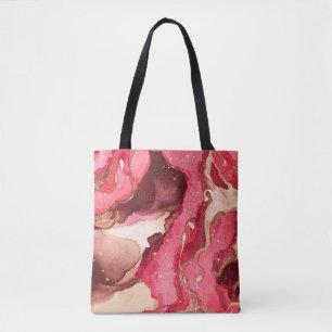 Graue Batik-Illustration. Weiße seidige Textur. Ro Tasche