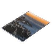 GRAUE BERGE MIT KLICKEN NOTIZBLOCK (Linke Seite)
