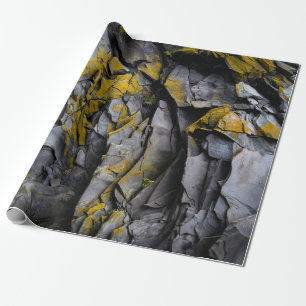 GRAUE BETONWAND GESCHENKPAPIER