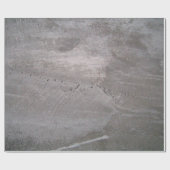 Graue Betonwandputz Geschenkpapier (Flach)