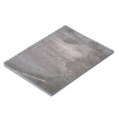 Graue Betonwandputz Notizblock (Linke Seite)