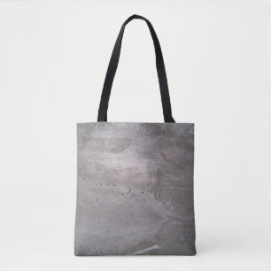 Graue Betonwandputz Tasche