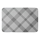 Graue bis schwarze Bälle oder Löcher, querformatig Badematte (Vorderseite)